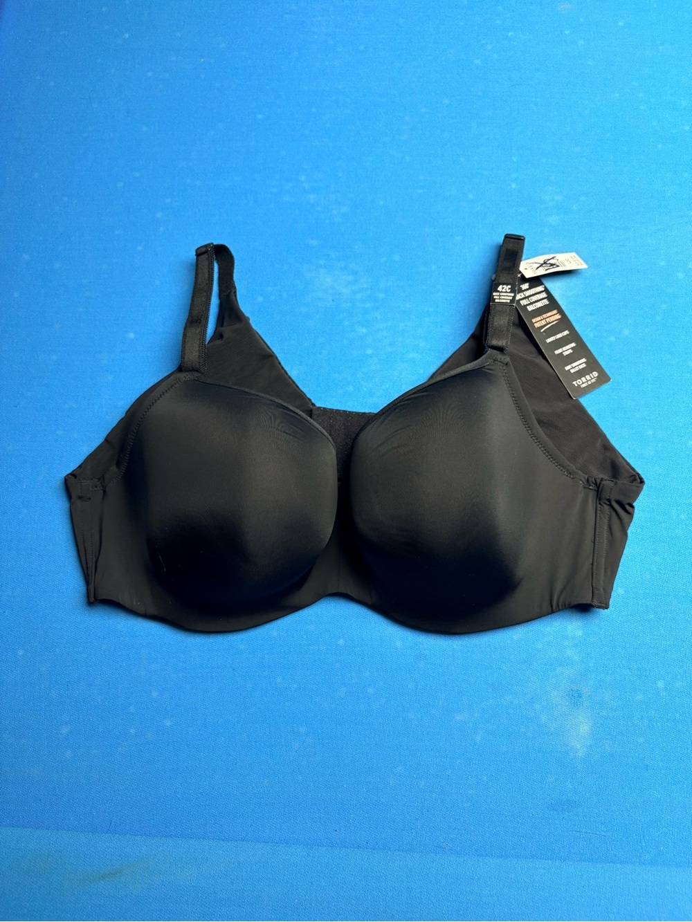 torrid Black Wireless Contour Full-Cup Bra NWT